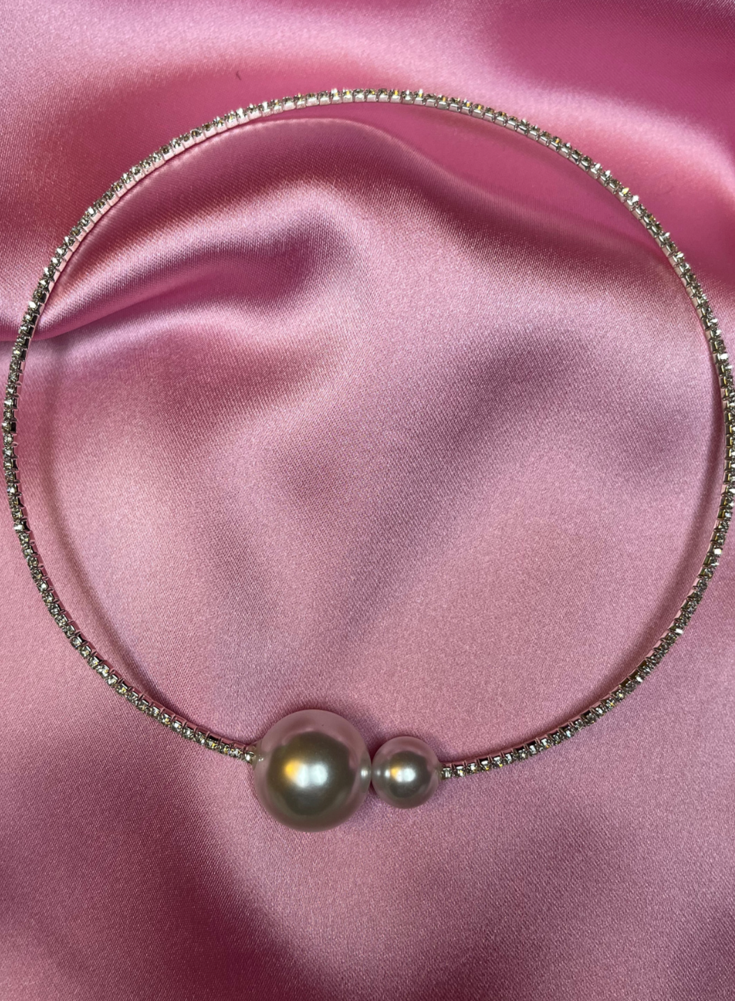 BE MINE pearl choker