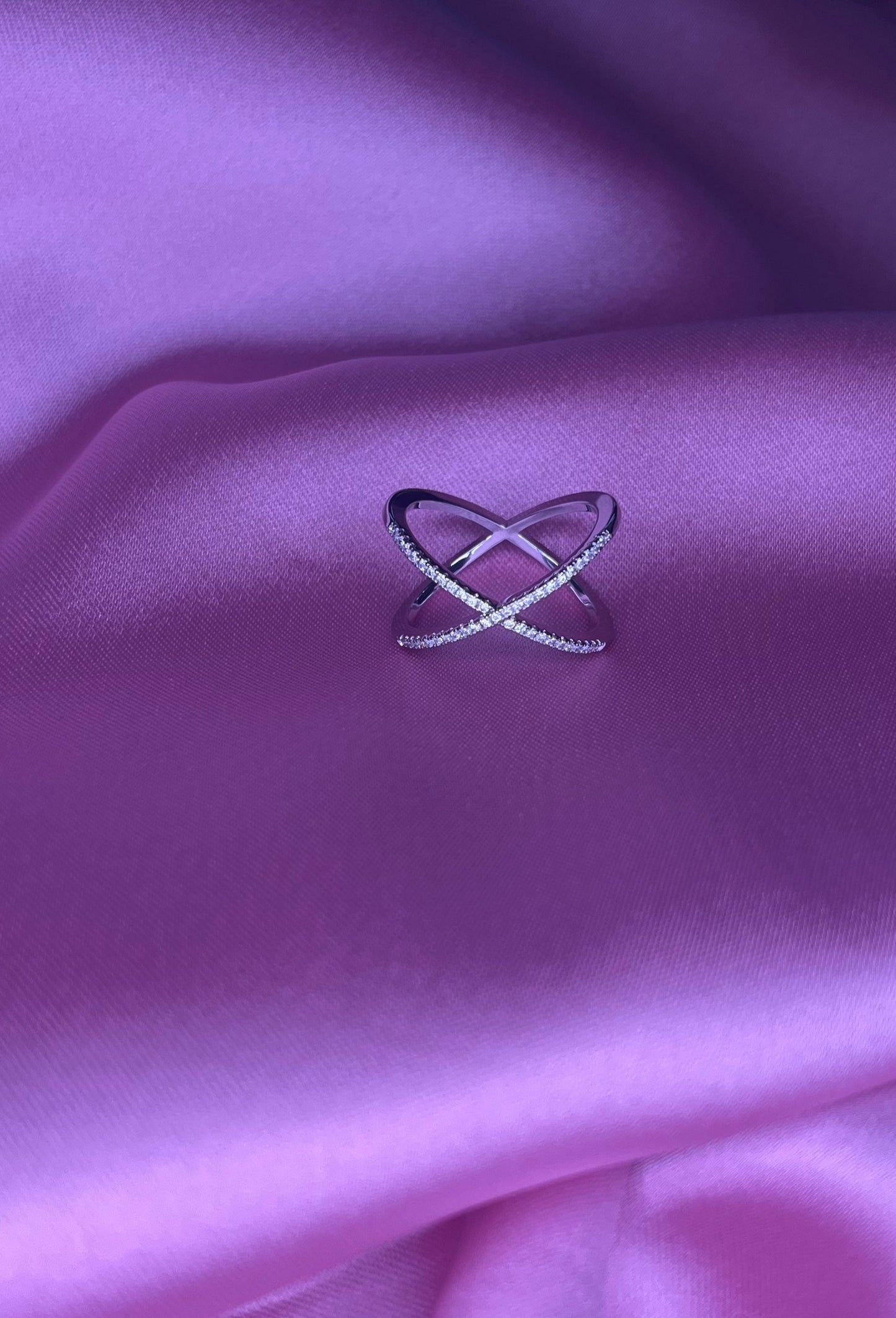 X FACTOR sterling silver ring