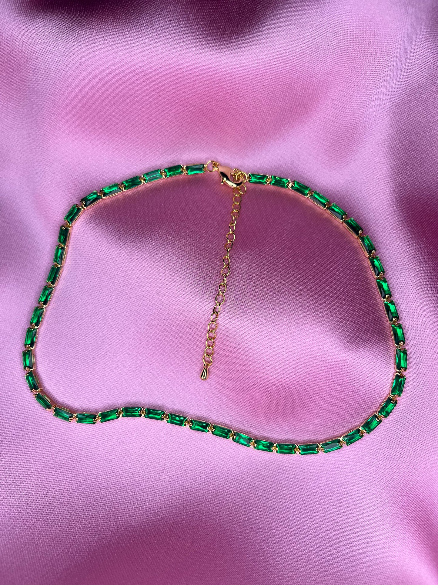 YOUR MAJESTY tennis necklace