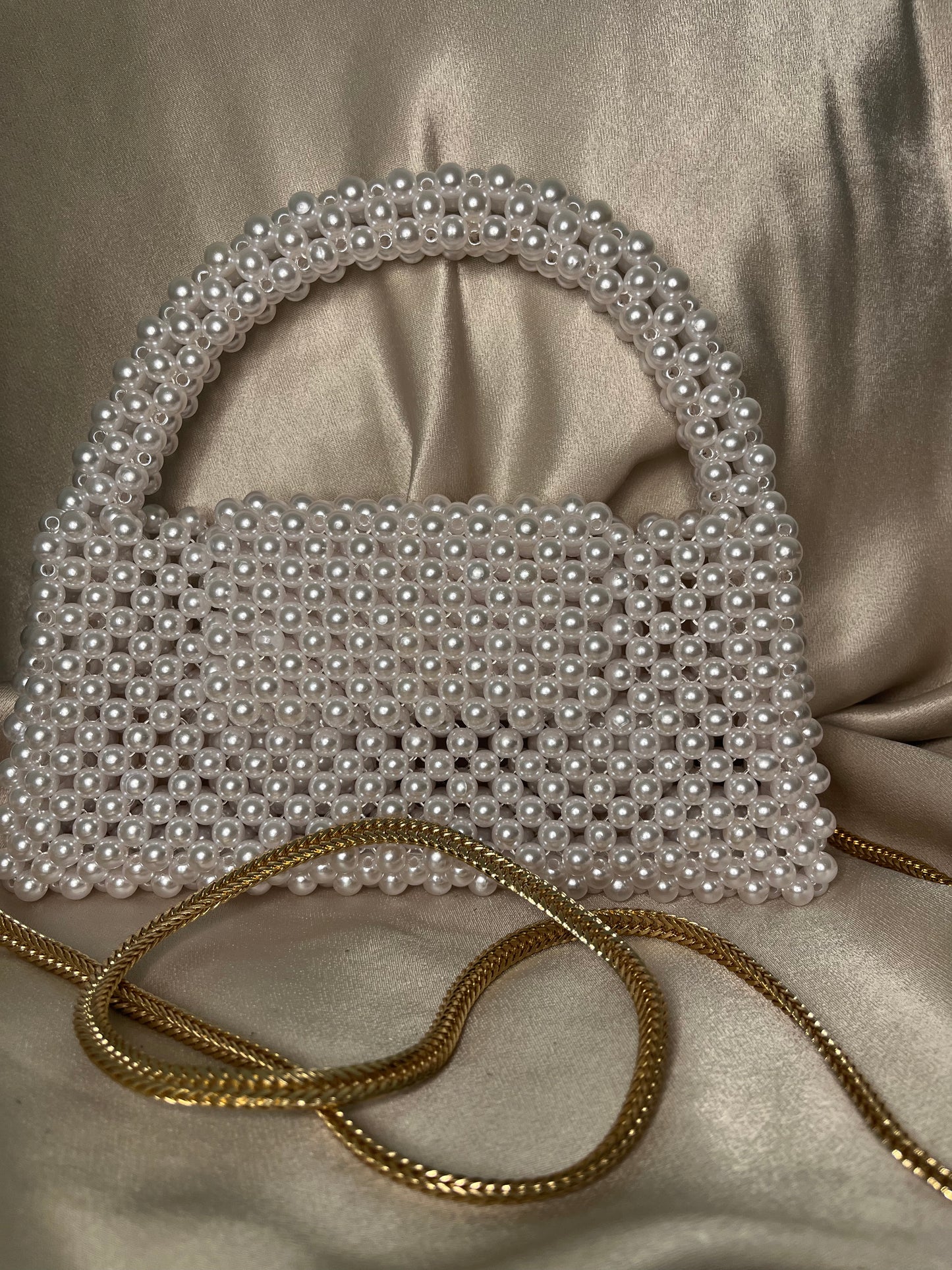 MODEL №8 handmade beaded handbag