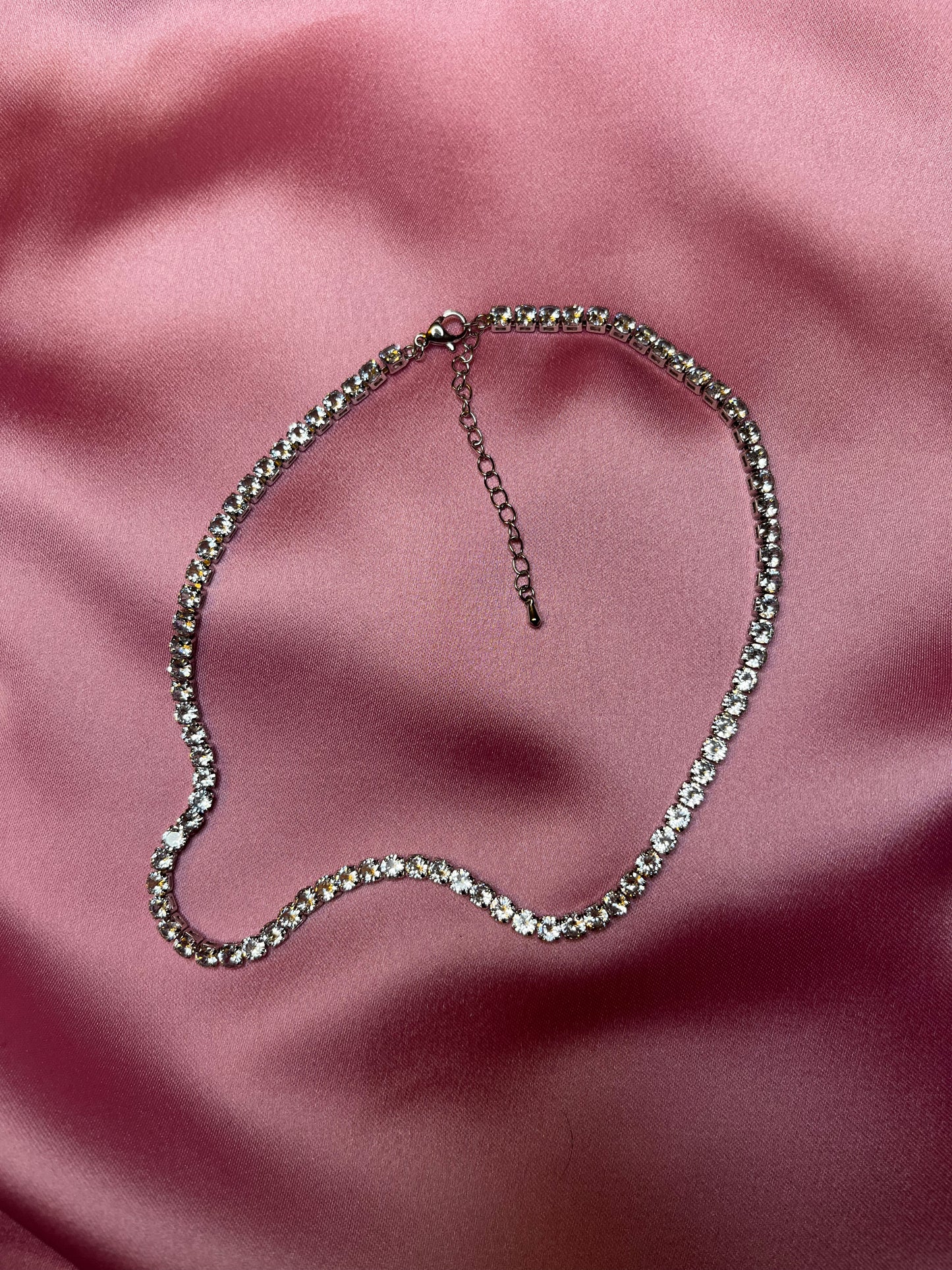 MON AMOUR tennis necklace