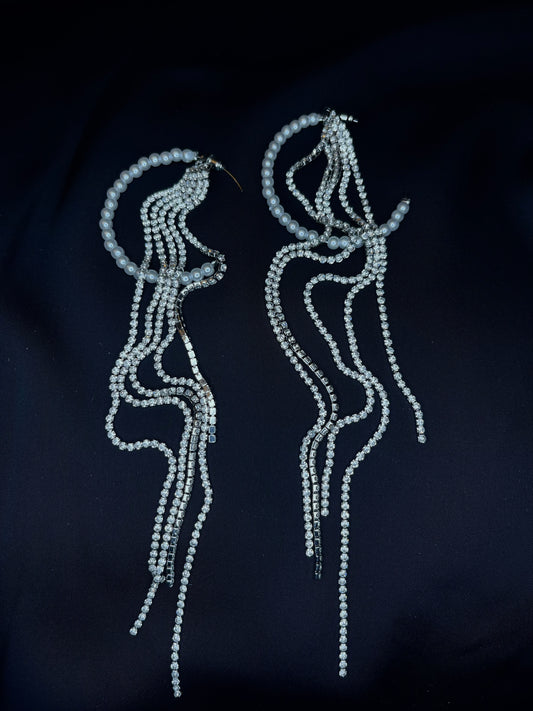DOUBLE TROUBLE earrings
